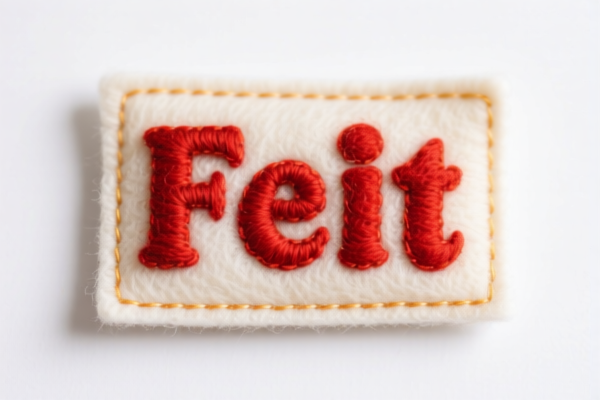 Felt patch