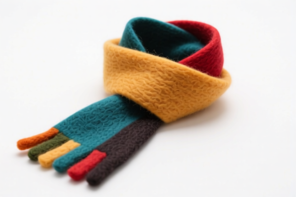Felt scarf