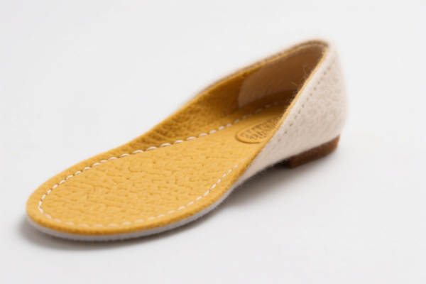 Felt shoe insole