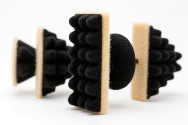 Sound absorbing felt