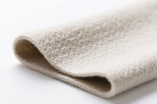 Wool felt fabric