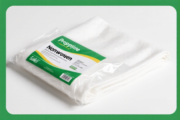 Polypropylene Nonwoven Fabrics, Finished Goods