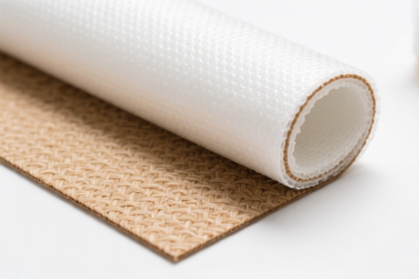 Polyester nonwoven floor covering underlays, weighing more than 150 g_m²