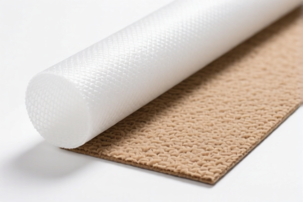 Polyester nonwoven floor covering underlays, weighing more than 150 g_m²
