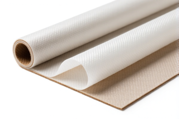 Polyester nonwoven floor covering underlays, weighing more than 150 g_m²