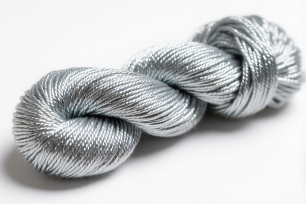 Metalized Gold and Silver Thread