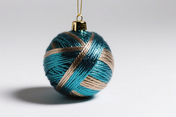 Metalized Metal Powder Ornament