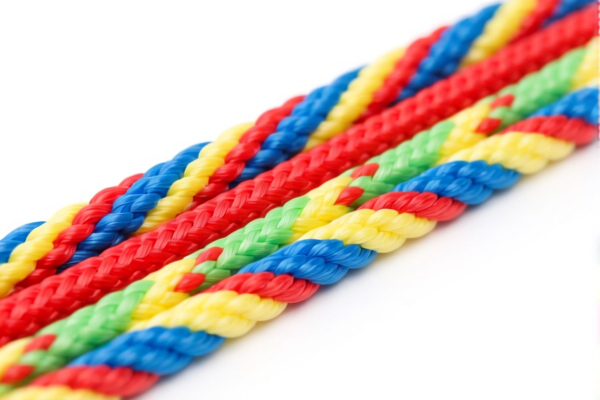 Colored Polypropylene Rope
