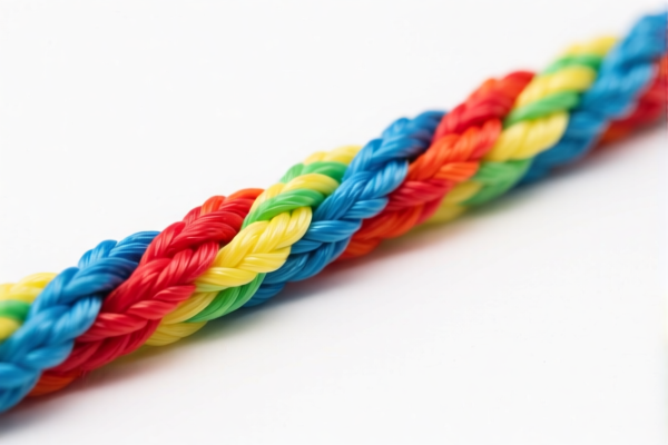 Colored Polypropylene Rope