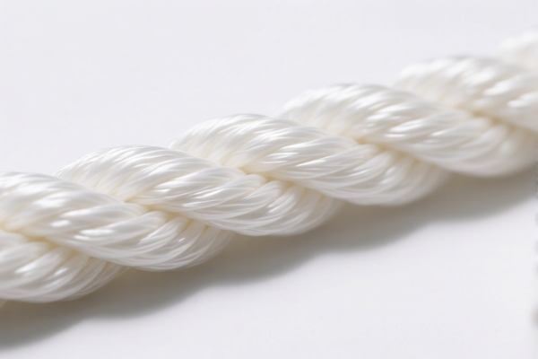 White Polyethylene Rope