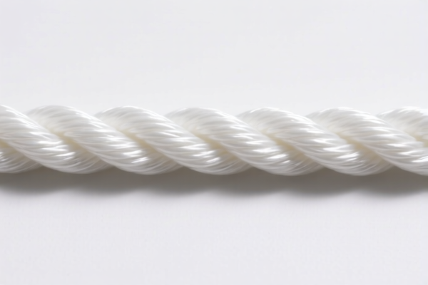 White Polyethylene Rope