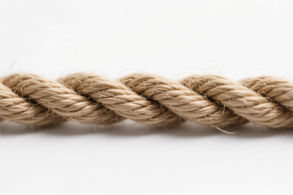 Hard Fiber Binding Rope