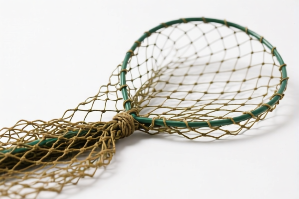 Salmon Fishing Net, Man