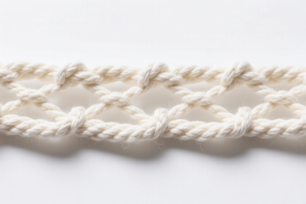 Cotton Knotted Netting for Research