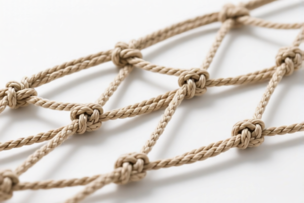 Knotted Netting Strands