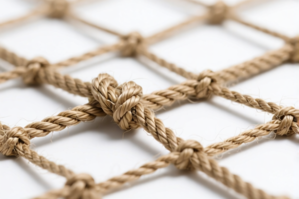 Knotted Netting Strands