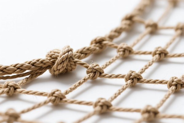 Knotted Netting Strands