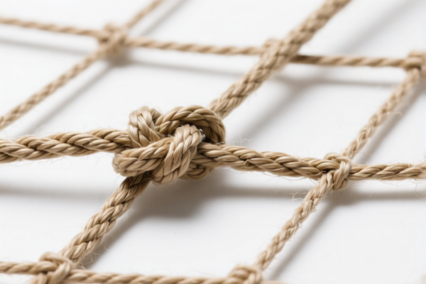 Knotted Netting Strands