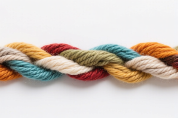 Home decor yarn strip
