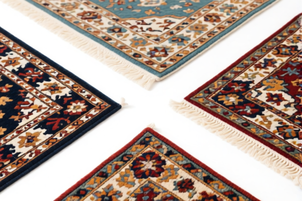 Not made up carpets, other textile materials