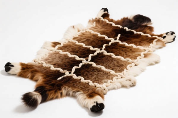 Handwoven Animal Hair Rug