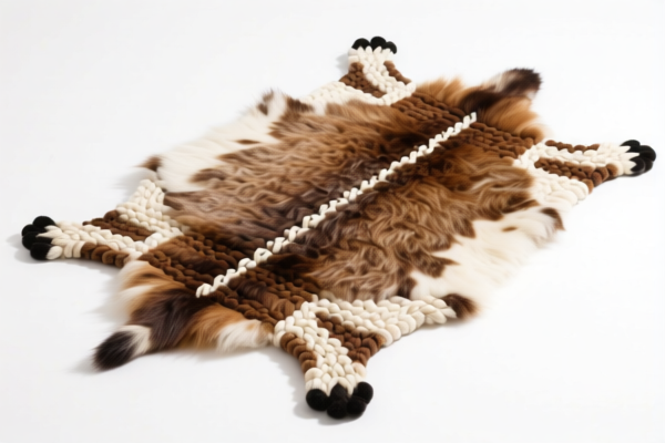 Handwoven Animal Hair Rug