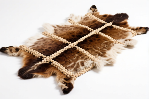 Handwoven Animal Hair Rug