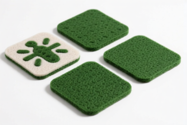 Antibacterial Felt Carpet Tiles