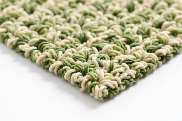 Vegetable Fiber Woven Pile Carpet Fabric