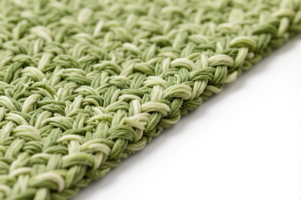 Vegetable Fiber Woven Pile Carpet Fabric