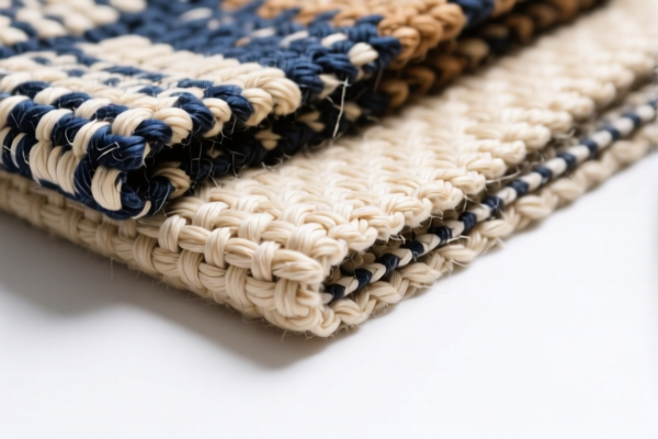 Bedding woven pile fabrics of other textile materials