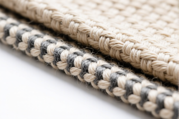 Woven pile fabrics of other textile materials