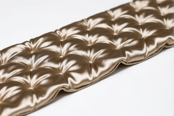 Unfinished Tufted Silk Fabric