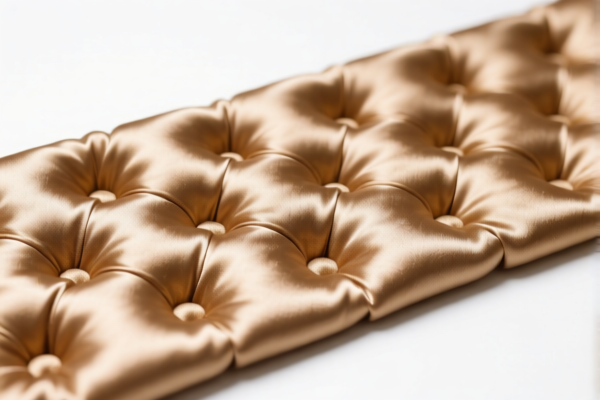 Unfinished Tufted Silk Fabric