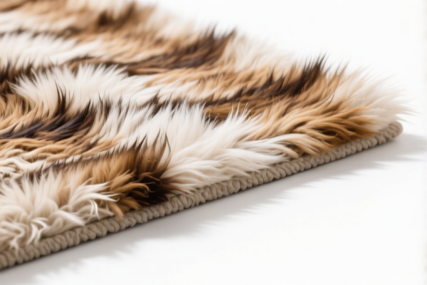 Fine animal hair carpet