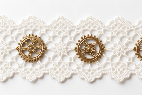 Decorative Mechanically Made Lace