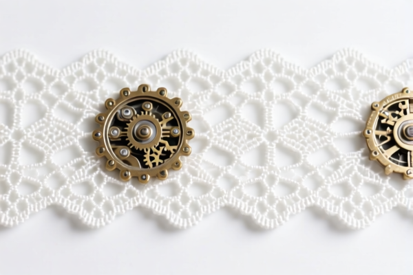 Handicraft Mechanically Made Lace