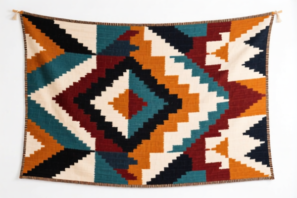 Geometric Pattern Tapestry