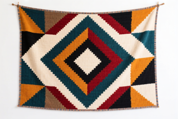 Geometric Pattern Tapestry