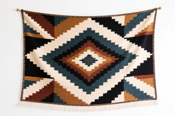 Geometric Pattern Tapestry