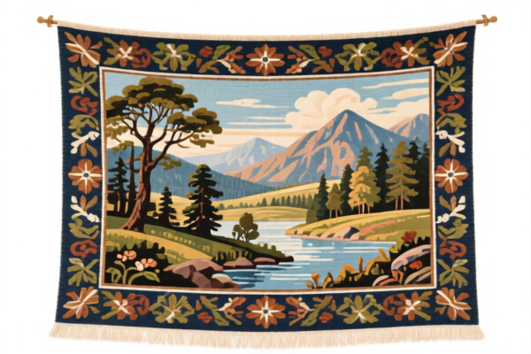 Scenic Pattern Tapestry