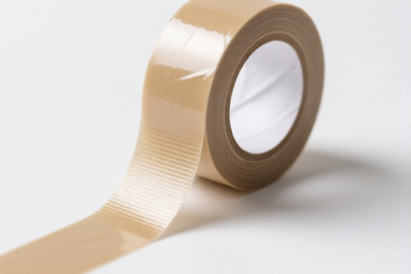 Narrow adhesive woven polyester tape