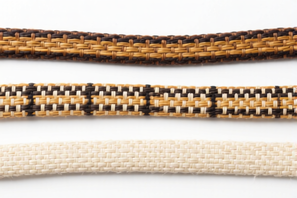 Narrow woven fabrics for filtering