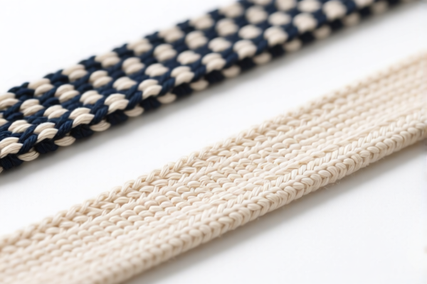 Narrow woven fabrics for filtering