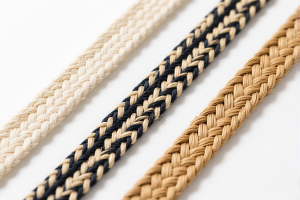 Narrow woven fabrics for filtering