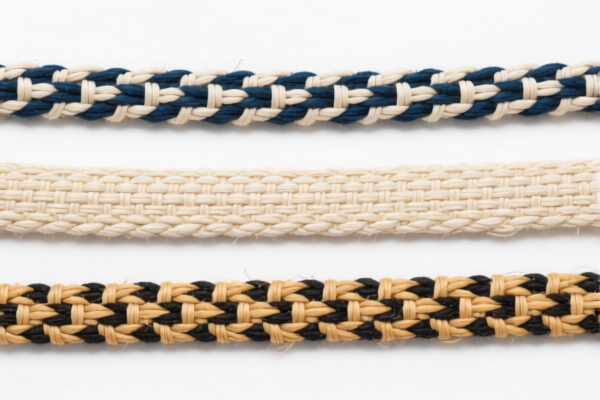 Narrow woven fabrics for furniture webbing