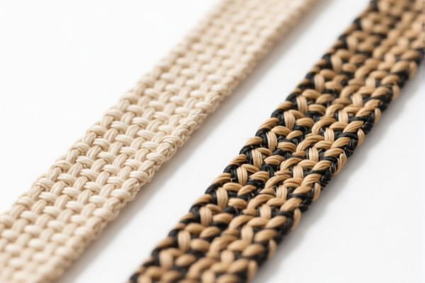 Narrow woven fabrics for printing