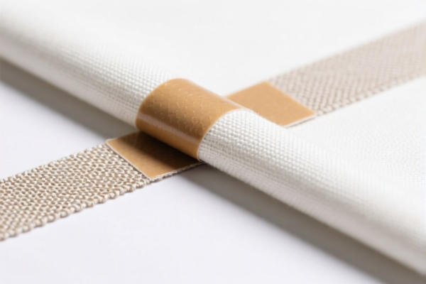 Adhesive narrow woven fabrics