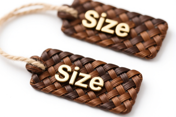 Woven Size Accessory Labels