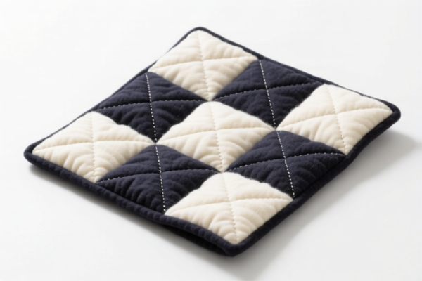 Fine animal hair padded textile products
